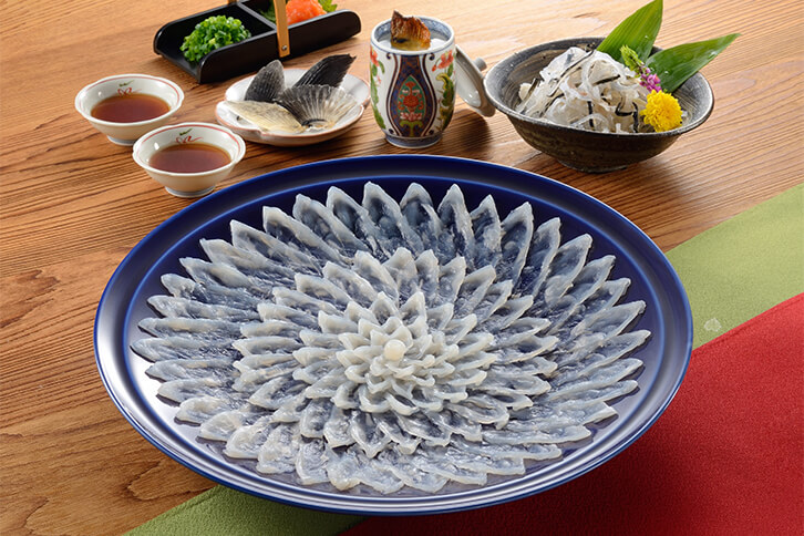 てっさ（ふぐ刺身）